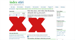 Desktop Screenshot of indexstiri.ro